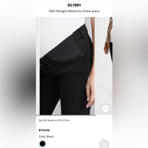 DL1961 Patti Straight maternity jeans - Picture 2 of 11
